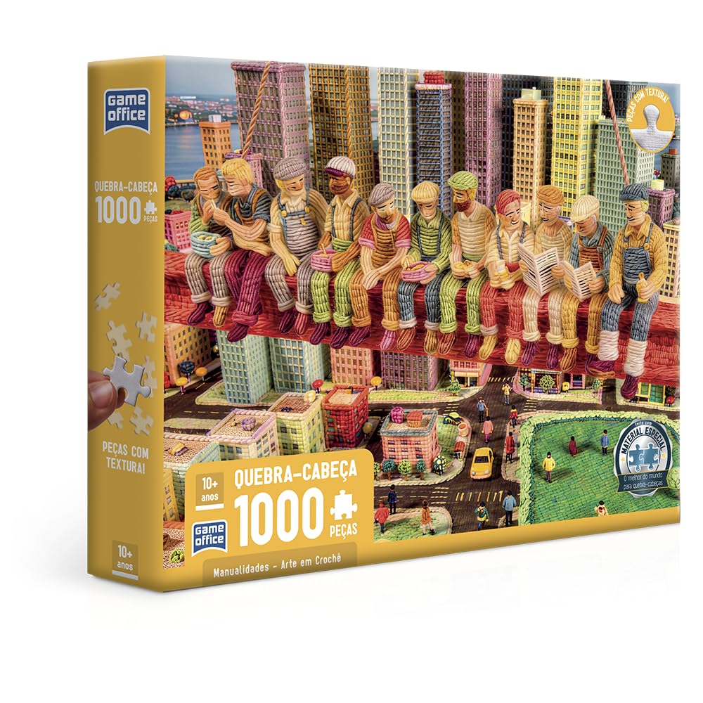 Toyster - Coleção Manualidades Crochê - Quebra-cabeça 1000 Peças
